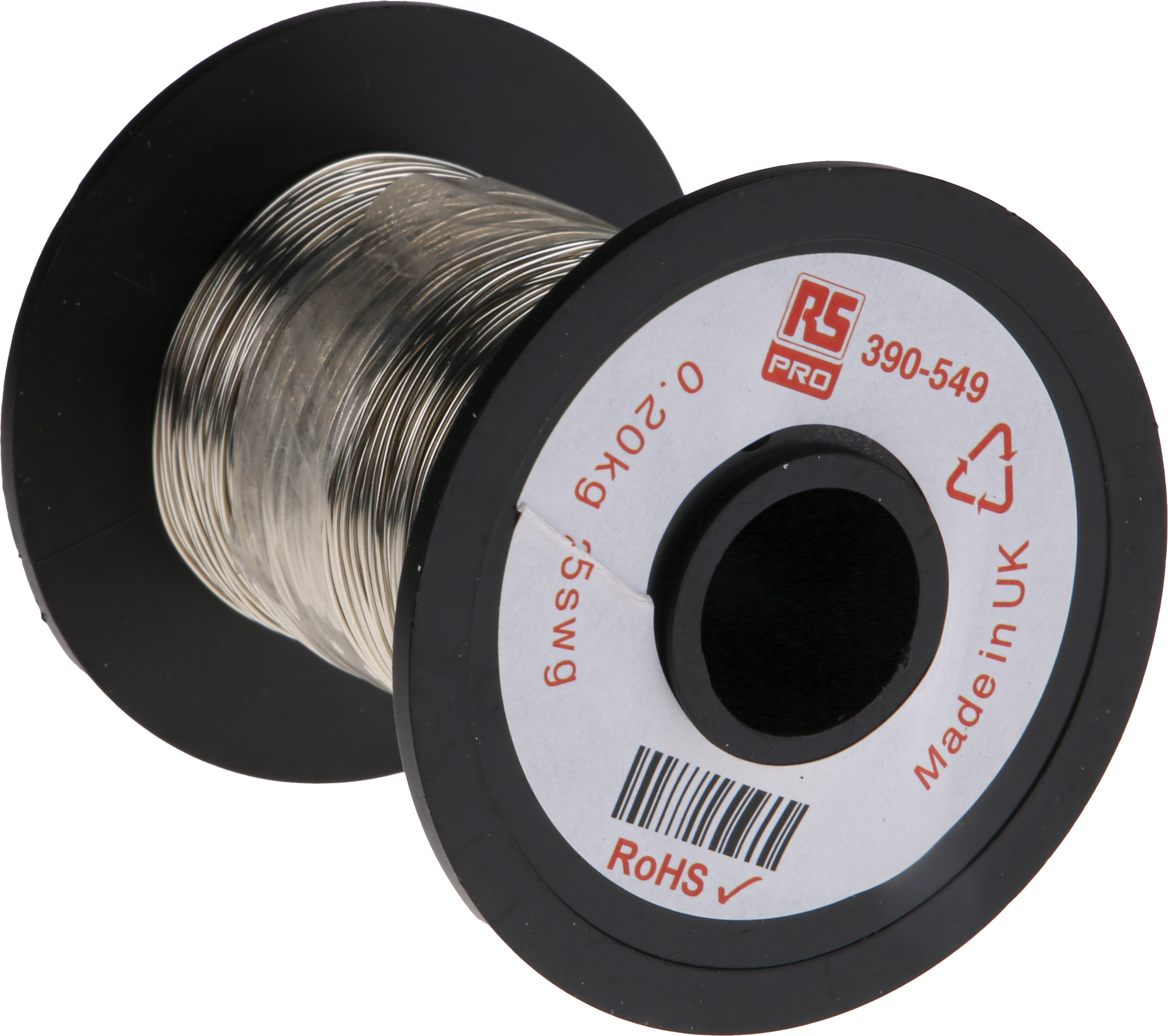 RS PRO  0.51 mm OD Tin  Copper Wire 114 m Reel