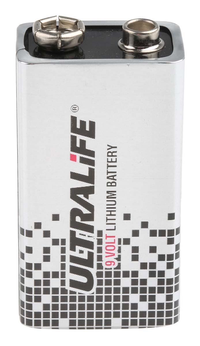 Ultralife Lithium Manganese Dioxide 9V Battery