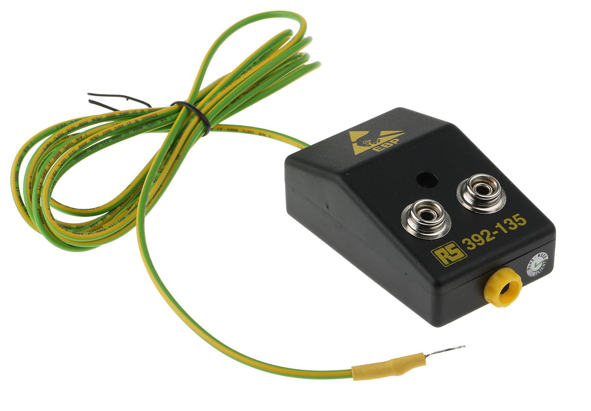 RS PRO ESD Earth Bonding Box With 10 mm Stud