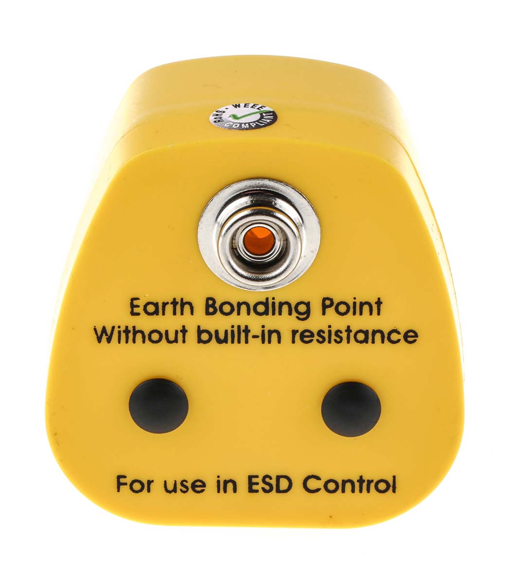 392-157 RS PRO ESD Earth Bonding Plug With 10 mm Stud