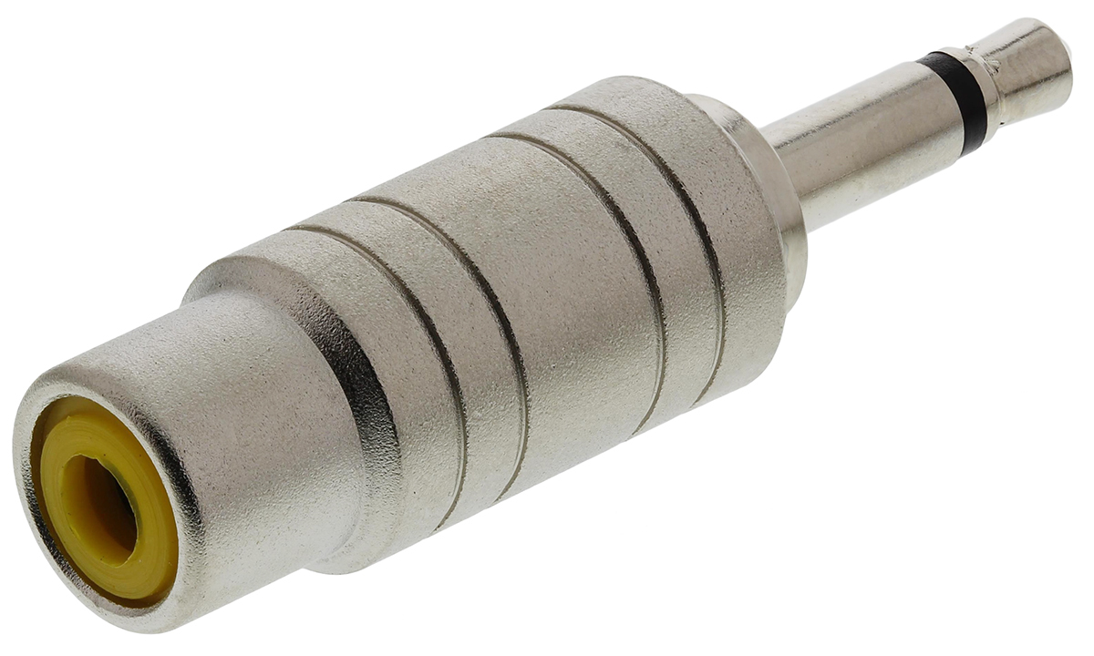 392-592 RS PRO Straight AV Adapter RCA Female Audio Male