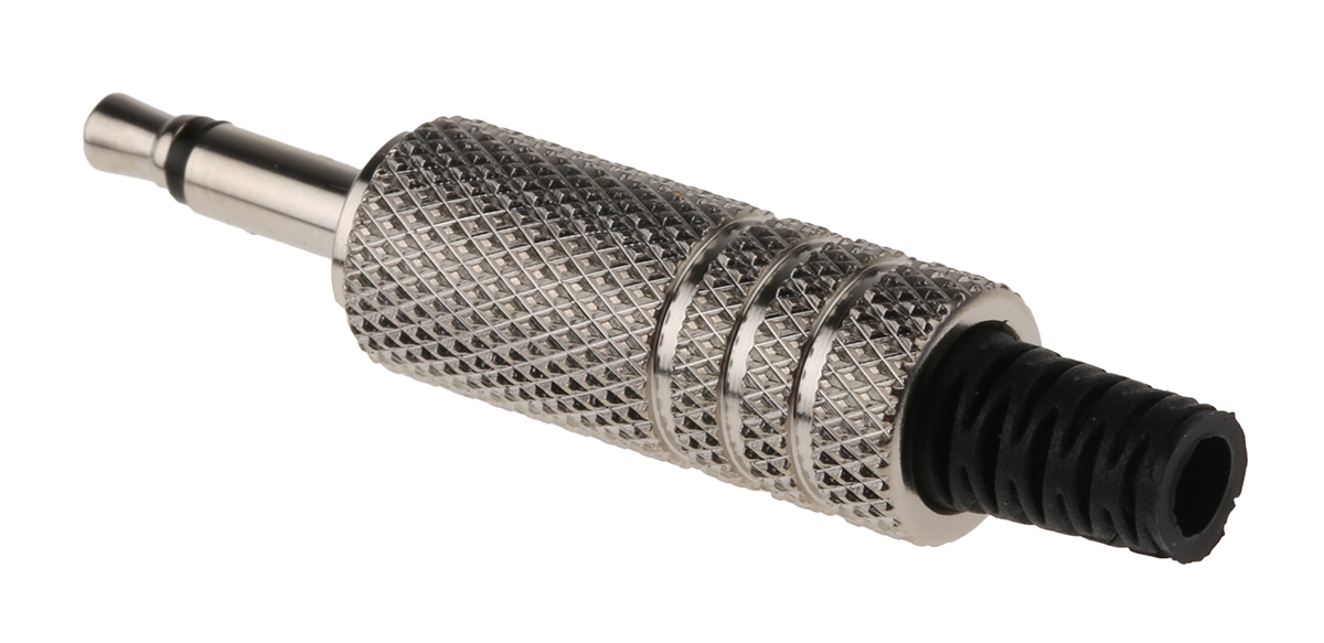 392-633 RS PRO Jack Connector 3.5 mm Cable Male 2 Mono, 2A