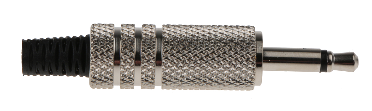 392-633 RS PRO Jack Connector 3.5 mm Cable Male 2 Mono, 2A
