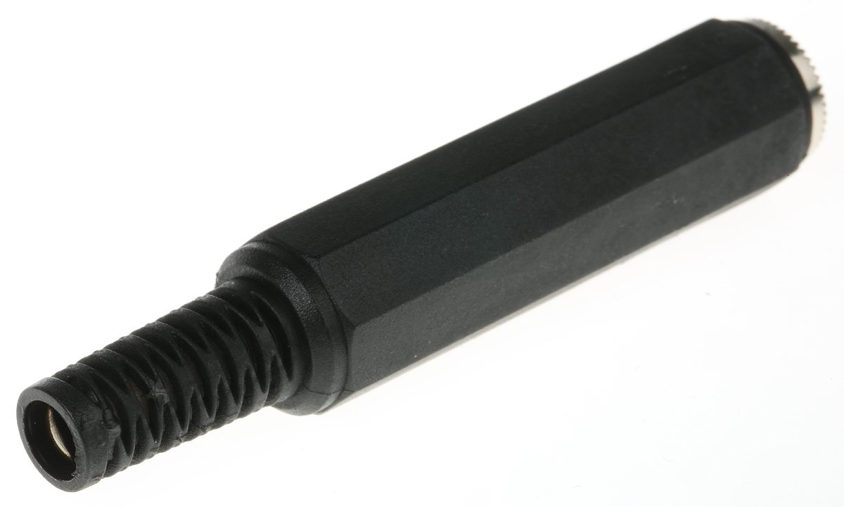 392-637 RS PRO Jack Connector 6.35 mm Cable Female 2 Mono Solder