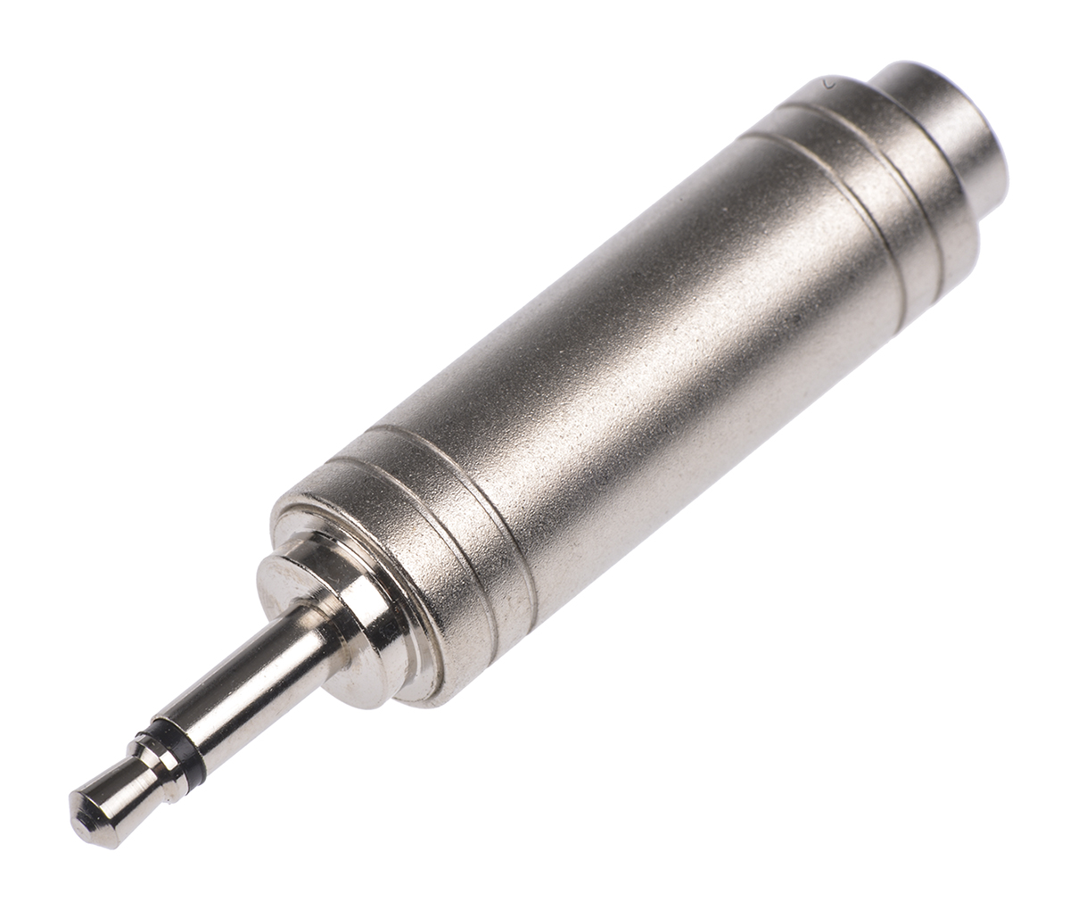 RS PRO Straight AV Adapter 1/4 in Mono Female Audio Male 3.5 mm Mono