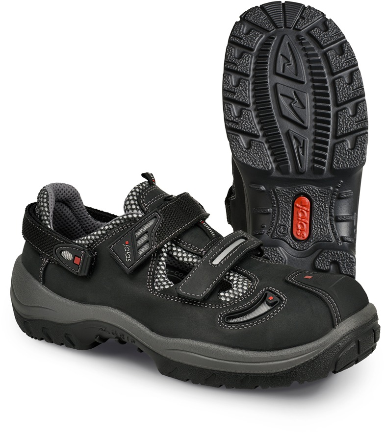 Jalas 3920A Unisex Black, Grey Aluminium Safety Shoes, UK 11, EU 46