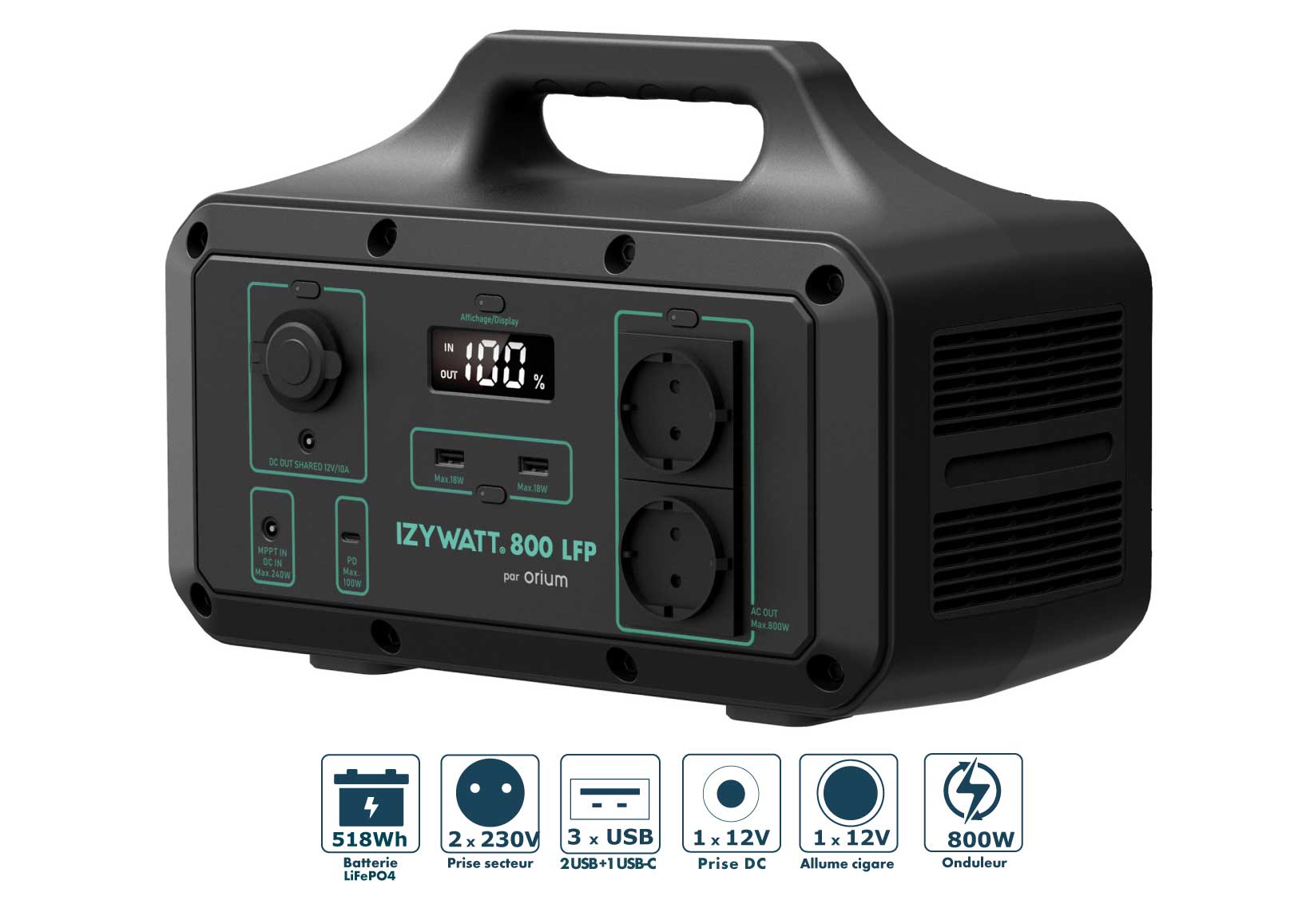 39246 Orium  230V Pack Portable Power Station