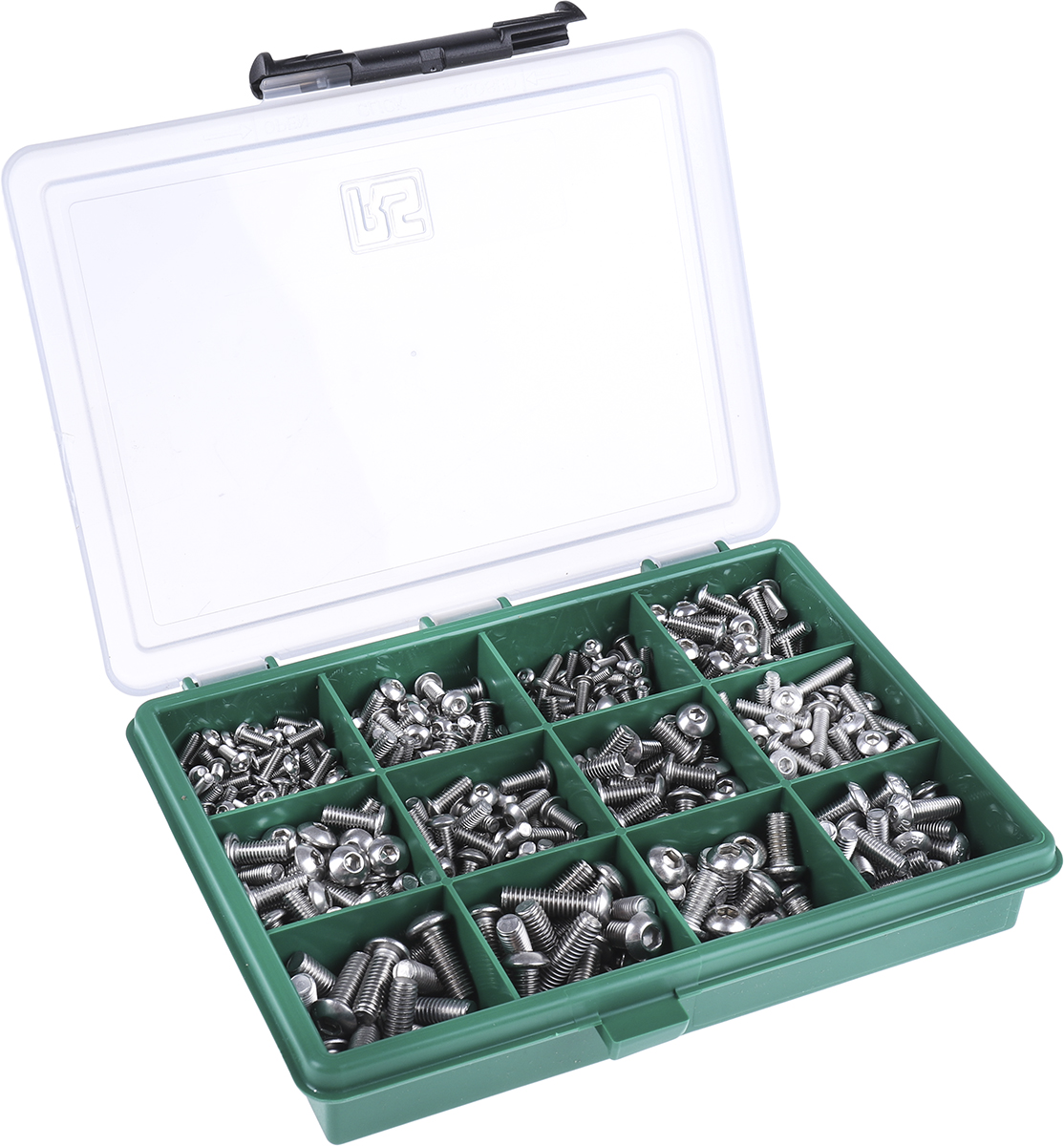 RS PRO Stainless Steel 490 Piece Hex Socket Drive Socket Screw Drive Screw/Bolt Kit