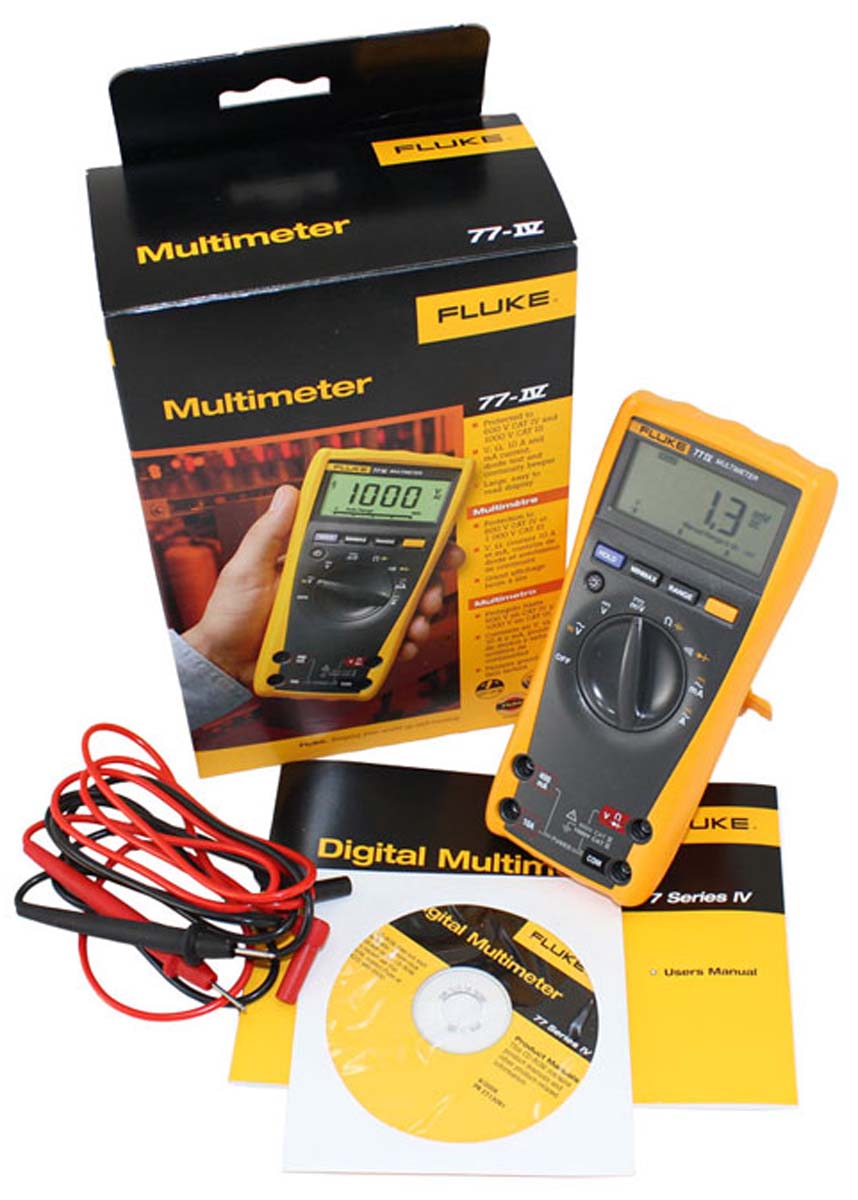 3947835 Fluke 77 Digital Digital Multimeter, UKAS Calibrated