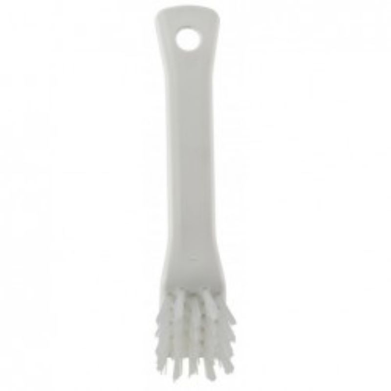 39515 Vikan White Hand Brush, 150 mm bristle length, Polyester bristle material