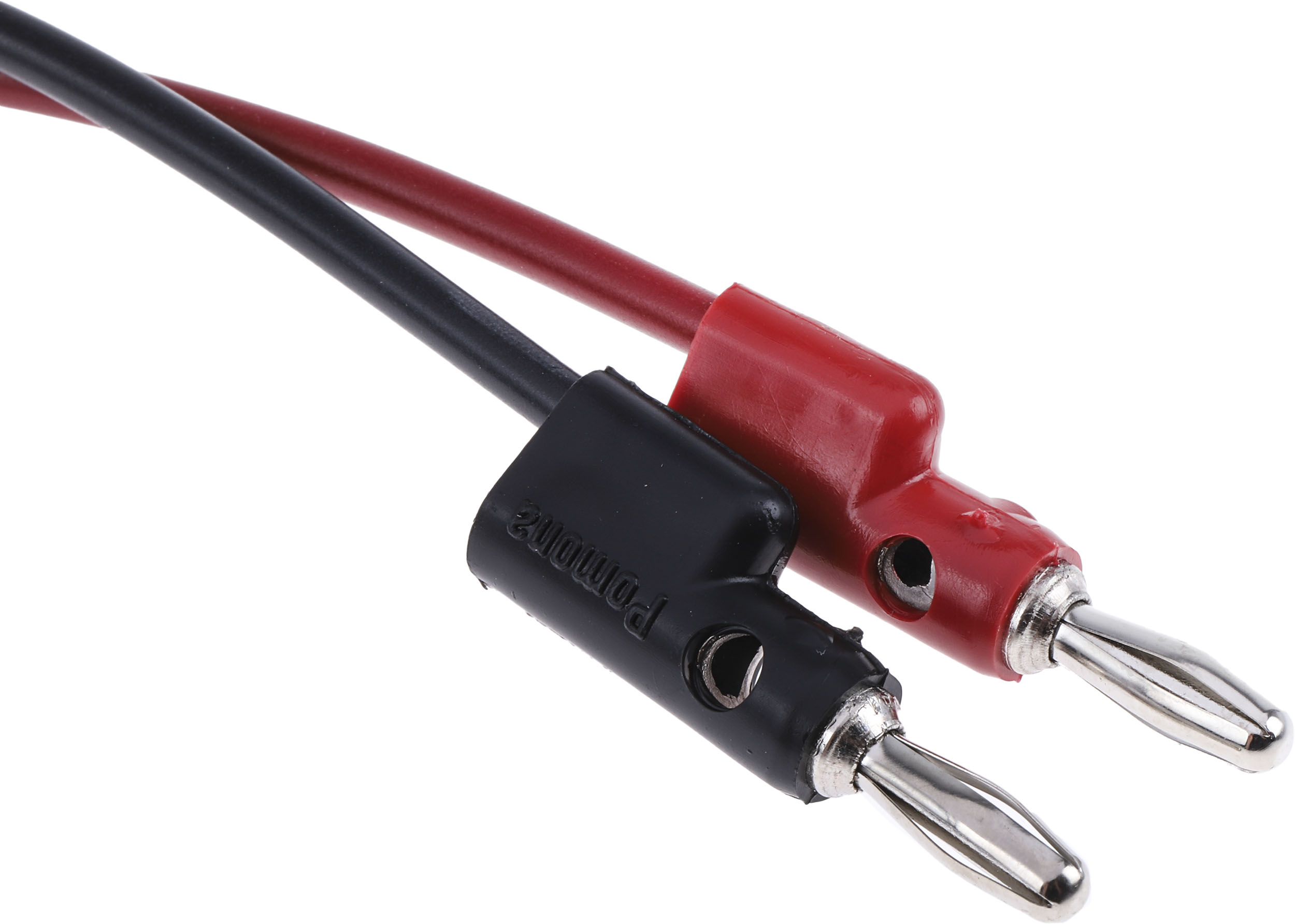 3957 Pomona BNC Test Lead, 500V ac, Black, Red, 140 mm Lead Length