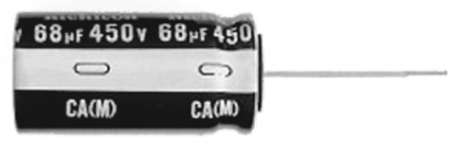 Nichicon 100μF Electrolytic Capacitor 200V dc, Through Hole - UCA2D101MHD