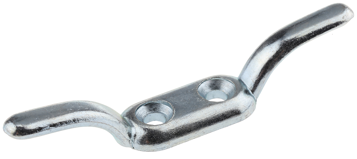 RS PRO Zinc Alloy Bolt-On Hook 70 mm