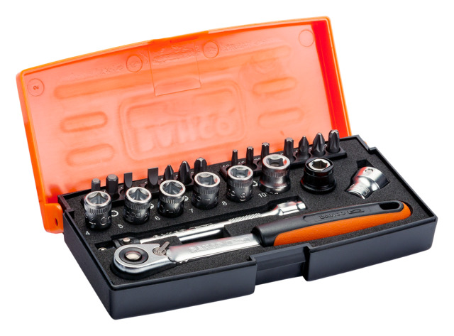 Bahco 24-Piece 1/4 in