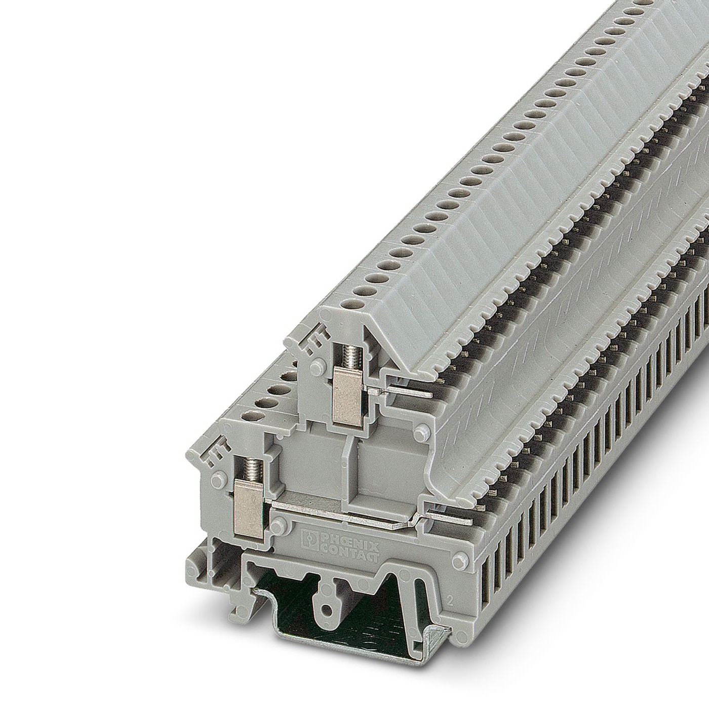 Phoenix Contact 2770943 UKK 3-MSTB-5.08 AU32R Series Grey, 0.2mm², Double-Level, Plug In, Screw Termination