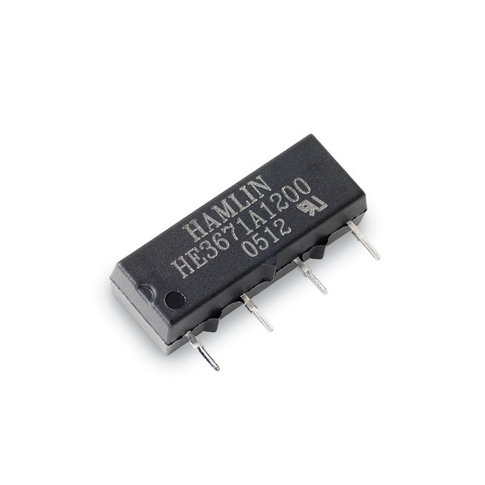 Wickmann PCB Mount Reed Relay, 5V dc Coil, SPST, 200V Max, 500 mA Max, 500Ω