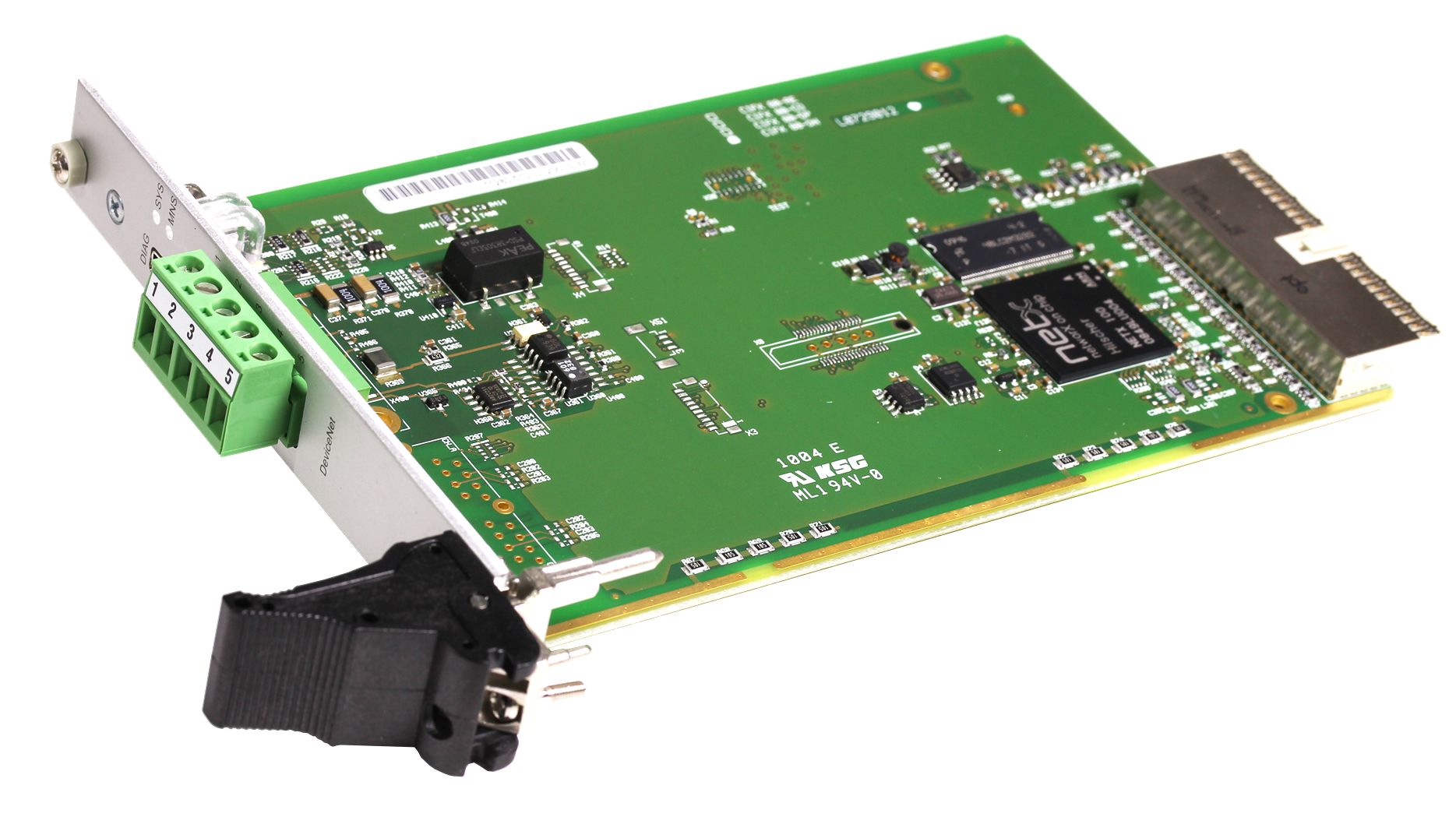 Hilscher 1 CPCI 5 Pin COMBICON Serial Card