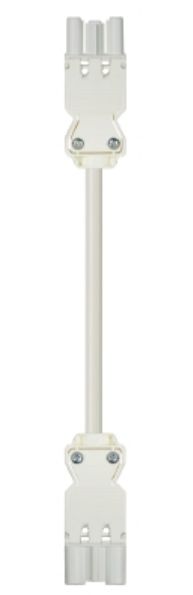 Wieland GST18i3 Series Cable Assembly, 3-Pole, Male to Female, 16A, IP40