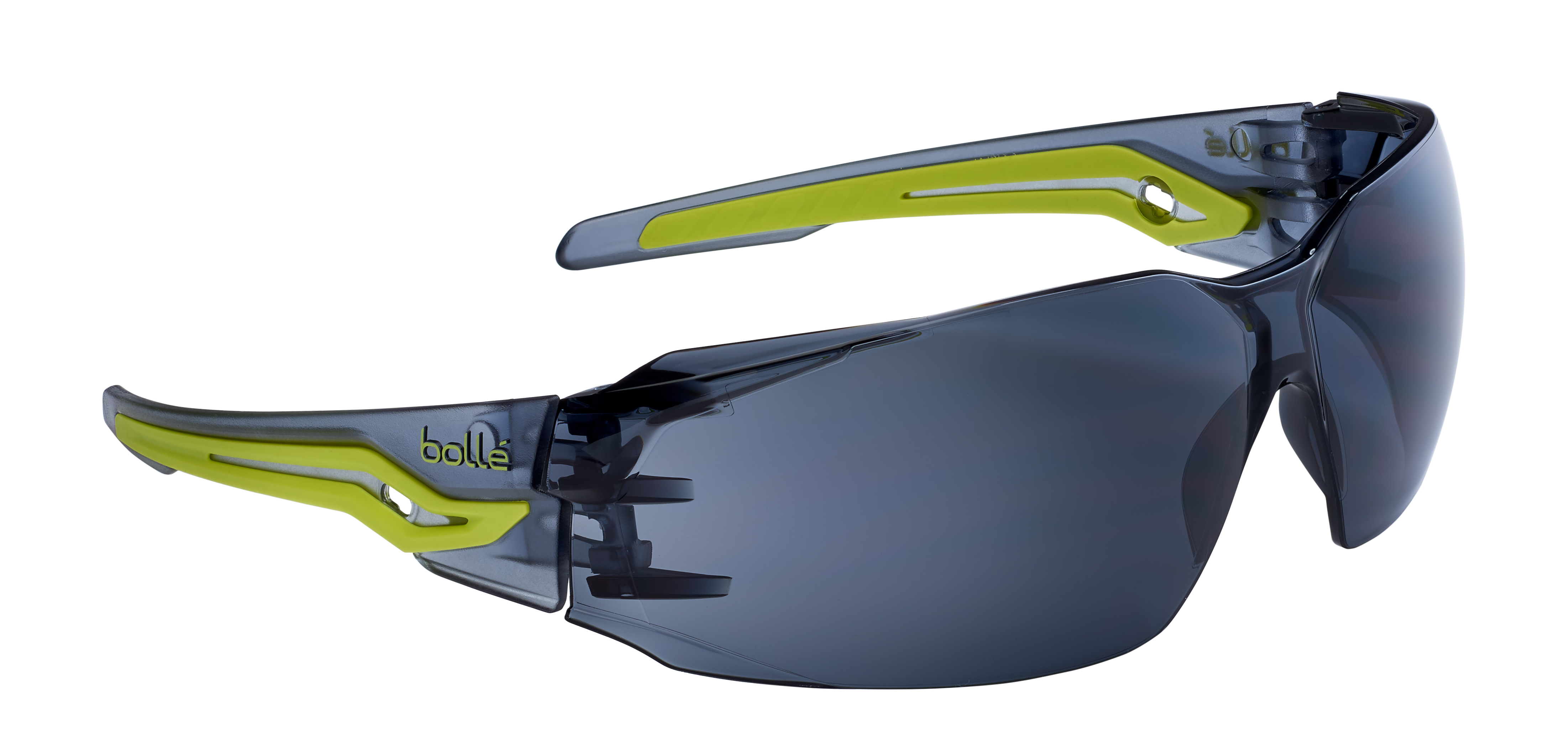 Bolle Safety SILEX Anti-Mist Safety Glasses, Smoke PC Lens