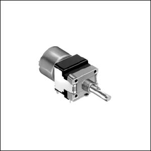 Alps Alpine RK168 Rotary Potentiometer 2-Gang Through Hole, RK16812MG099