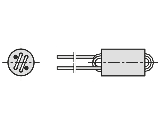 Fair-Rite Ferrite Bead, 6 (Dia.) x 10mm (Radial), 690Ω impedance at 100 MHz