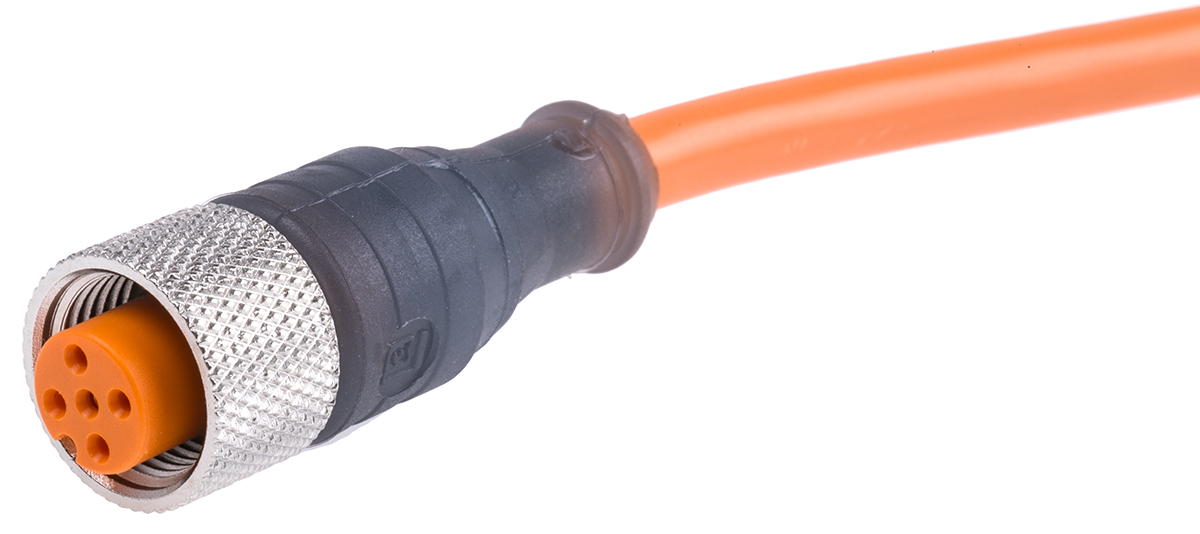 Lumberg Automation Female 5 way M12 to Unterminated Free End Sensor Actuator Cable, 2 m