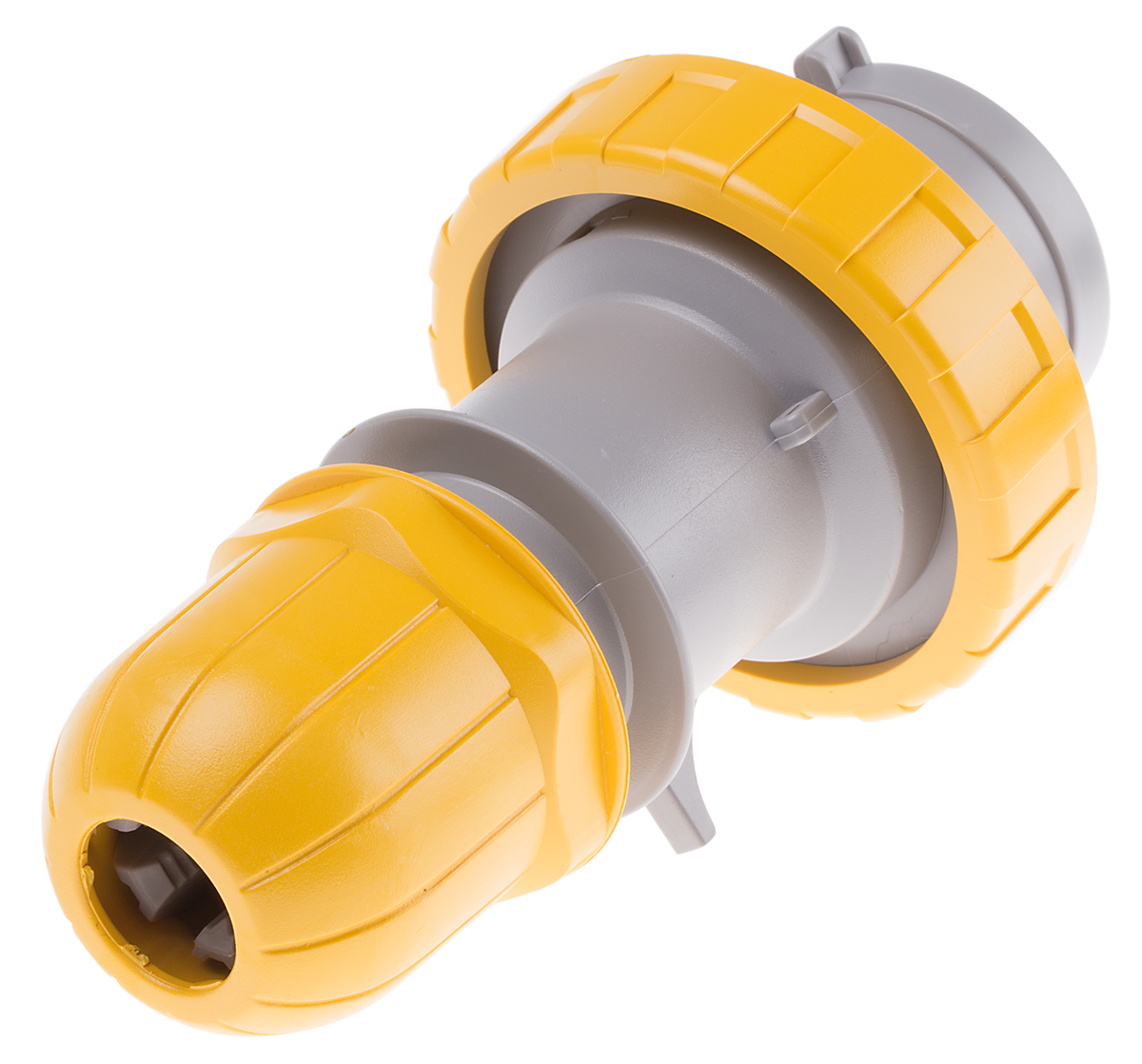 Scame 218.3230, Yellow Cable Mount 2P+E Industrial Power Plug, 32A, 110 V, IP67