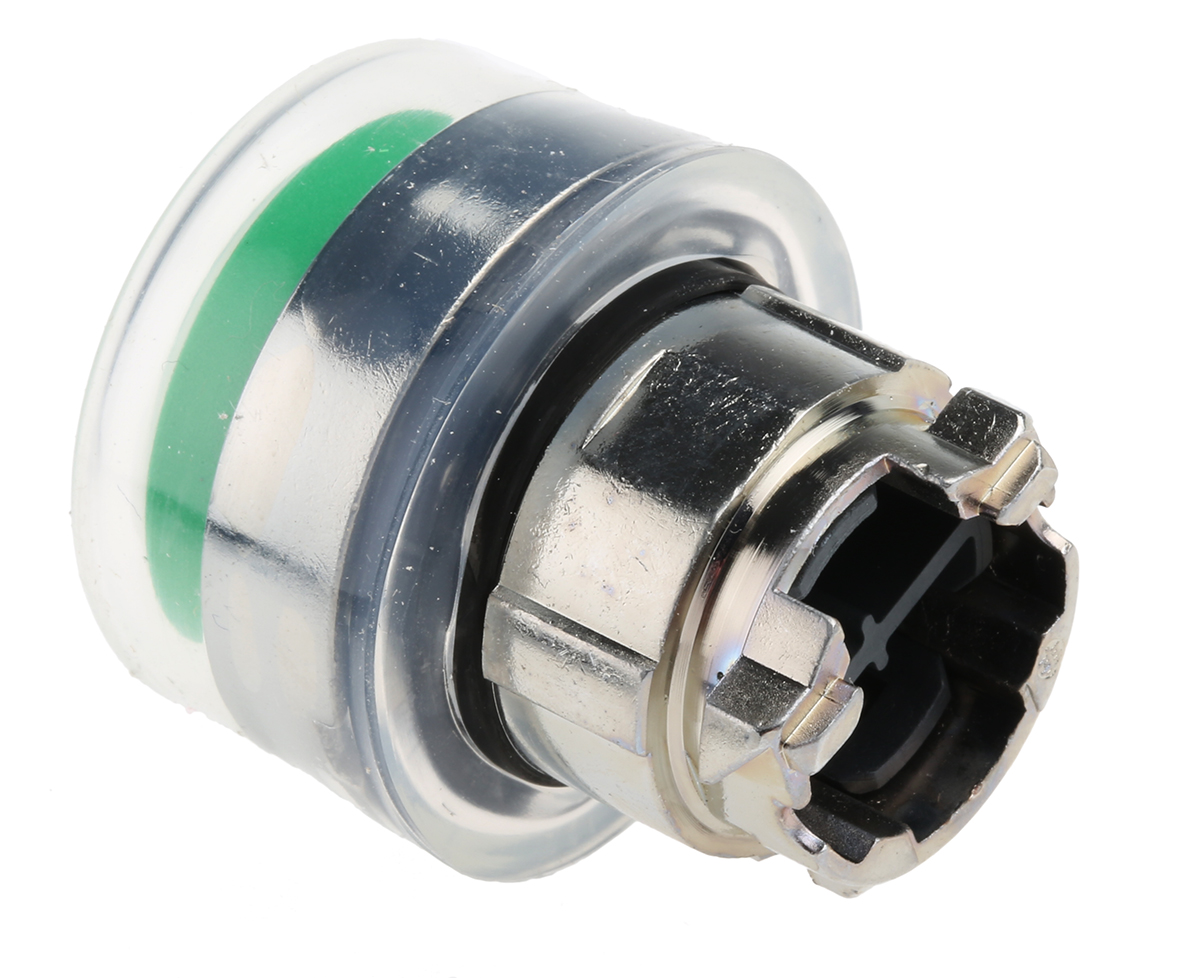 zb4bp3 Schneider Electric Harmony XB4 Series, Green Push Button Head, Spring Return, 22mm Cutout