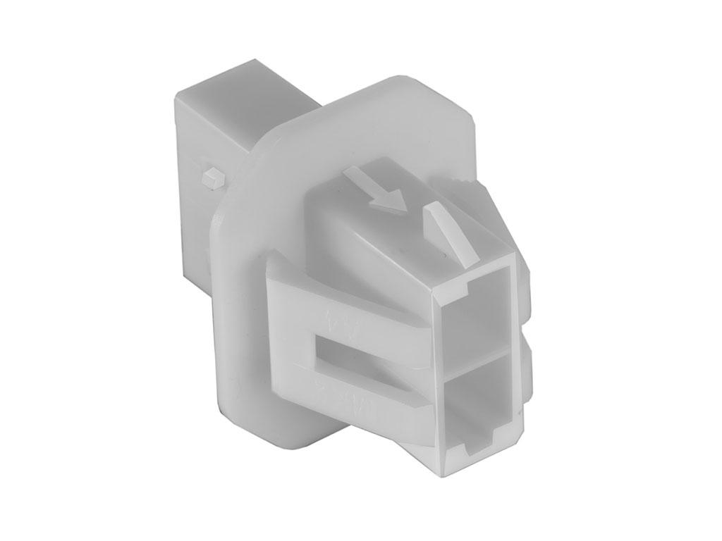 Molex, VersaBlade Receptacle Crimp Connector Housing, 8mm Pitch, 2 Way, 2 Row