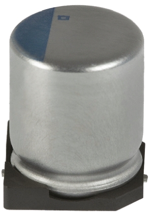 CHEMI-CON 470μF Surface Mount Polymer Capacitor, 6.3V dc