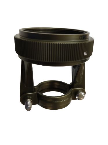 Amphenol Limited, M85049Size 17 Right Angle Circular Connector Backshell With Strain Relief, For Use With MIL-DTL-38999