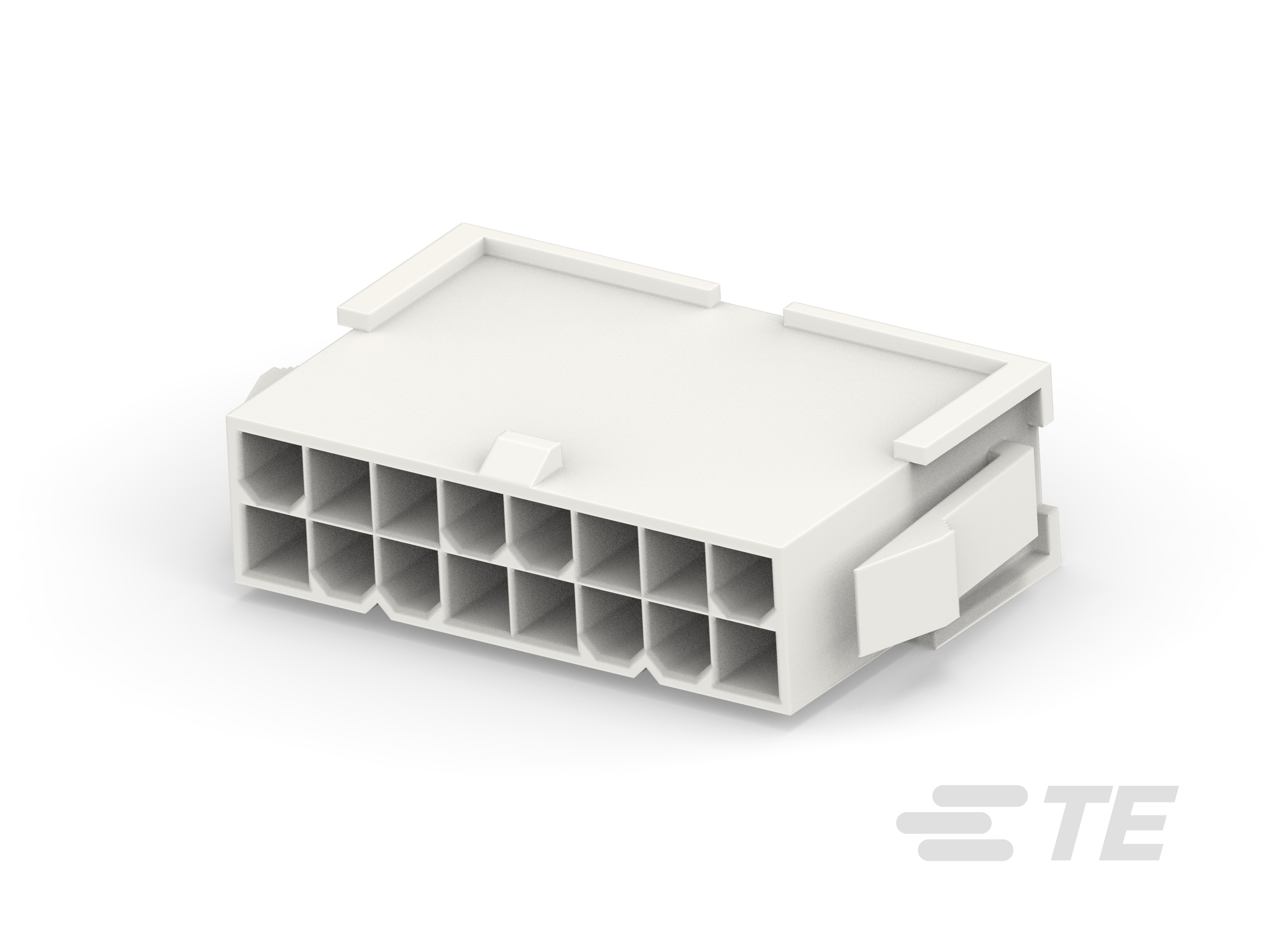 TE Connectivity Housing, 16 Way, Plug, VAL-U-LOK, Panel Mount, 600 V ac