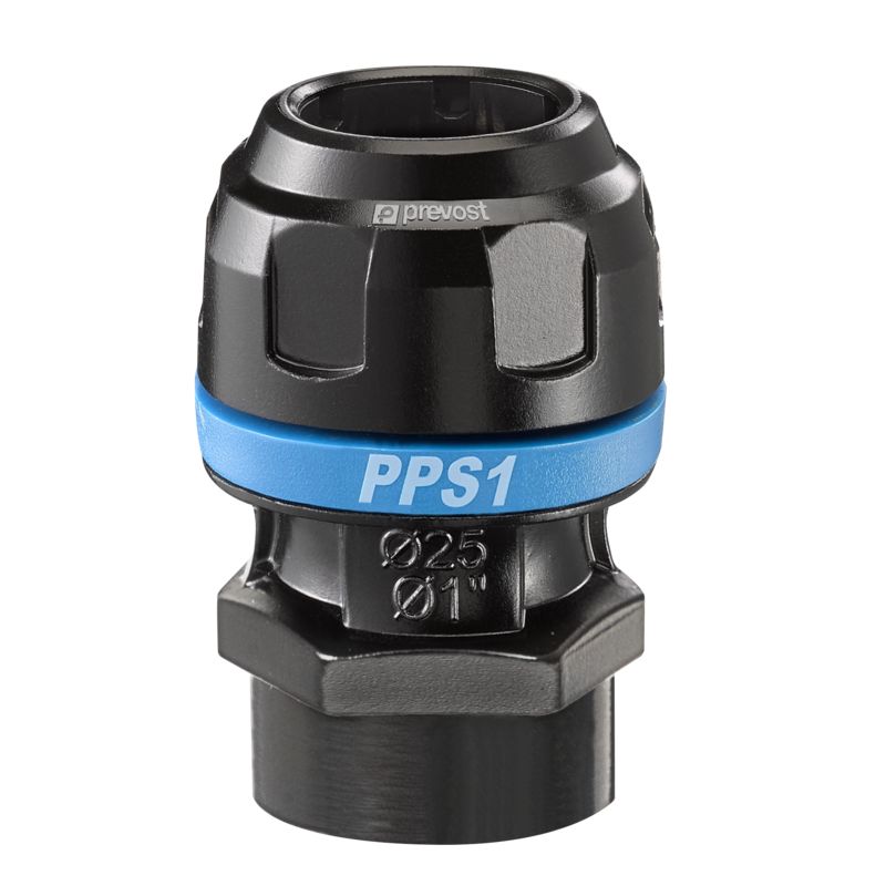 PREVOST 16bar Aluminium G 3/4 Thread Fitting, 20mm outside diameter
