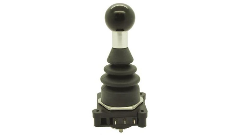 APEM 2-Axis Joystick Dual Axis Potentiometric, IP67, 250 V ac, 10A