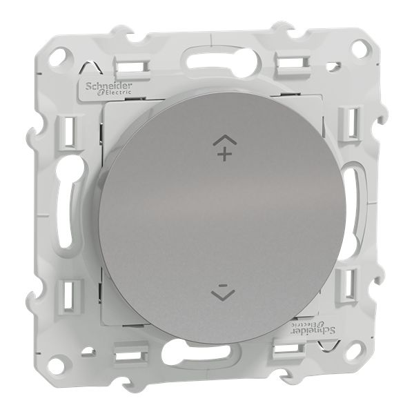 Schneider Electric Grey Push Button Light Switch, 1 Gang, Wiser