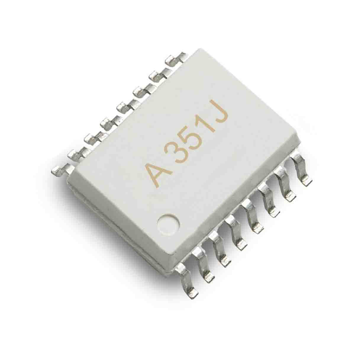 Broadcom, ACPL-351J-000E IGBT, MOSFET Output Optocoupler, Surface Mount, 16-Pin SO