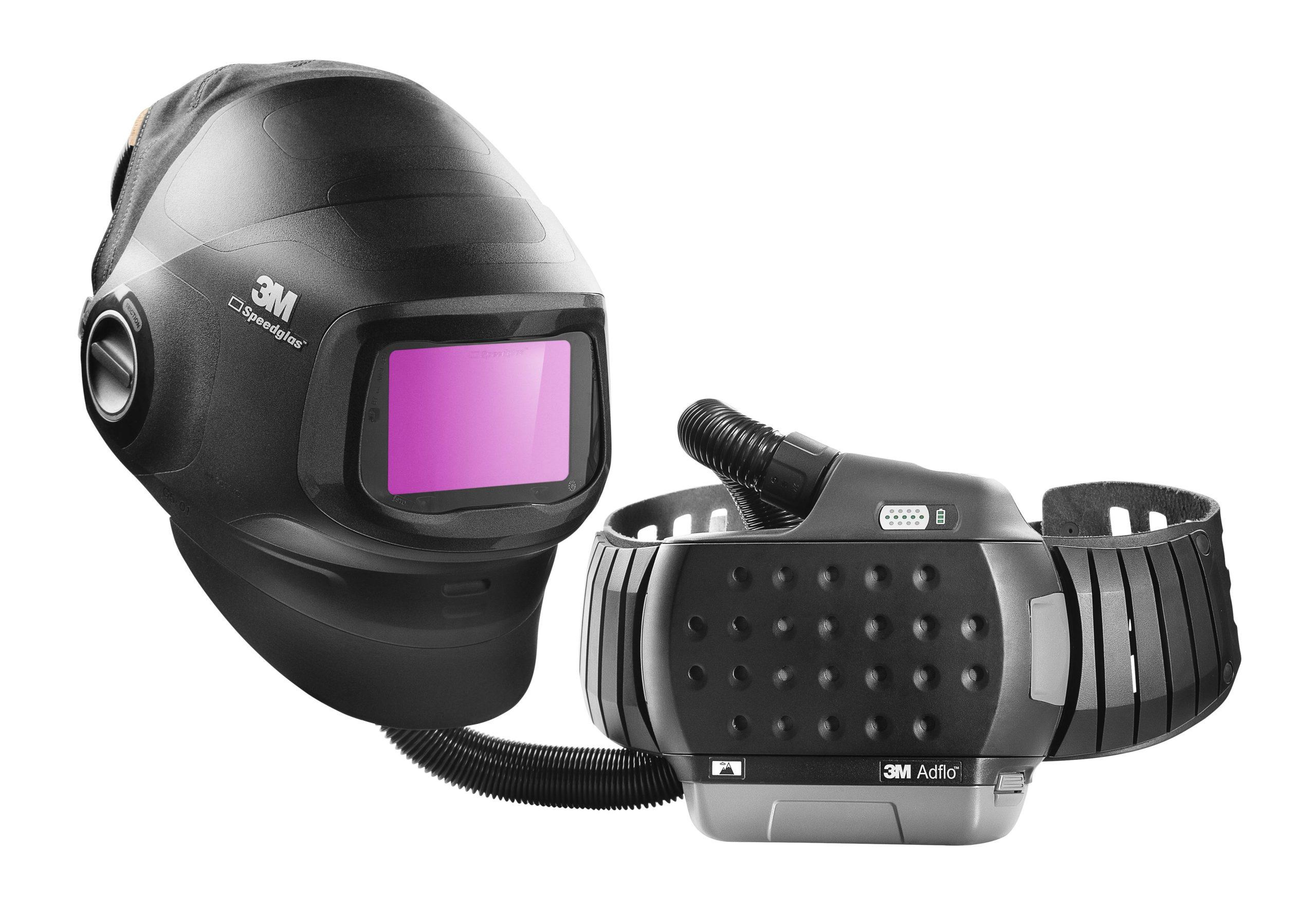 3M G5-01 Flip-Up Welding Mask, Auto-Darkening Lens, Adjustable Headband, 73mm Lens