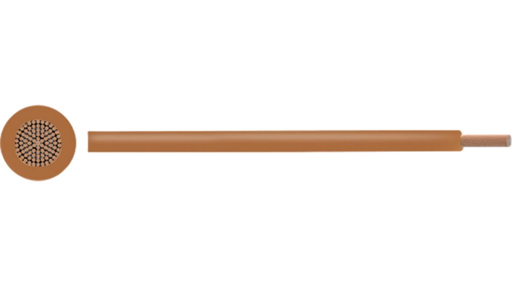 Stranded Wire PVC 1.50mm BRN 100M