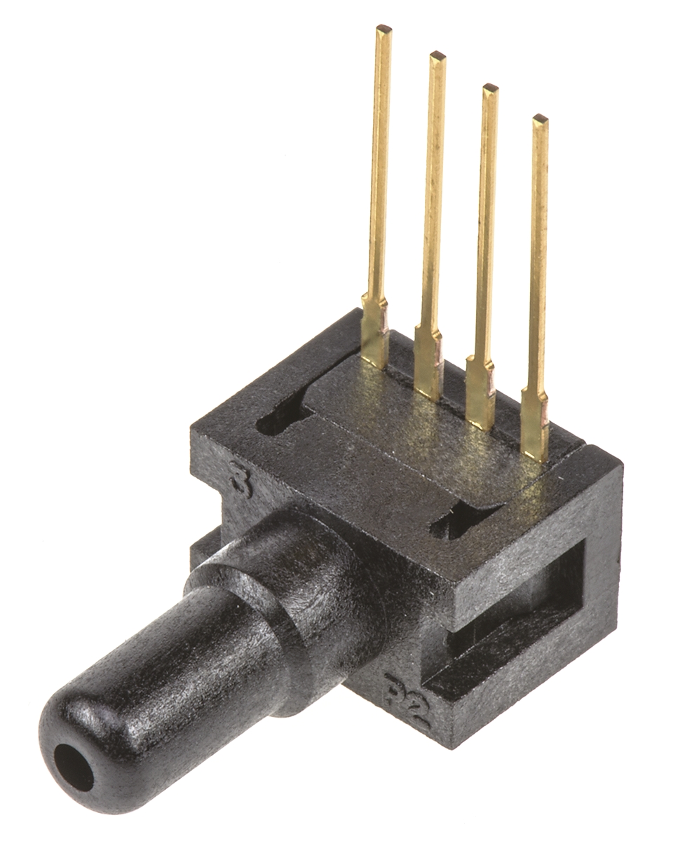 26pcafa6g Honeywell Gauge Pressure Sensor, 1psi Max Pressure Reading , 10 V dc