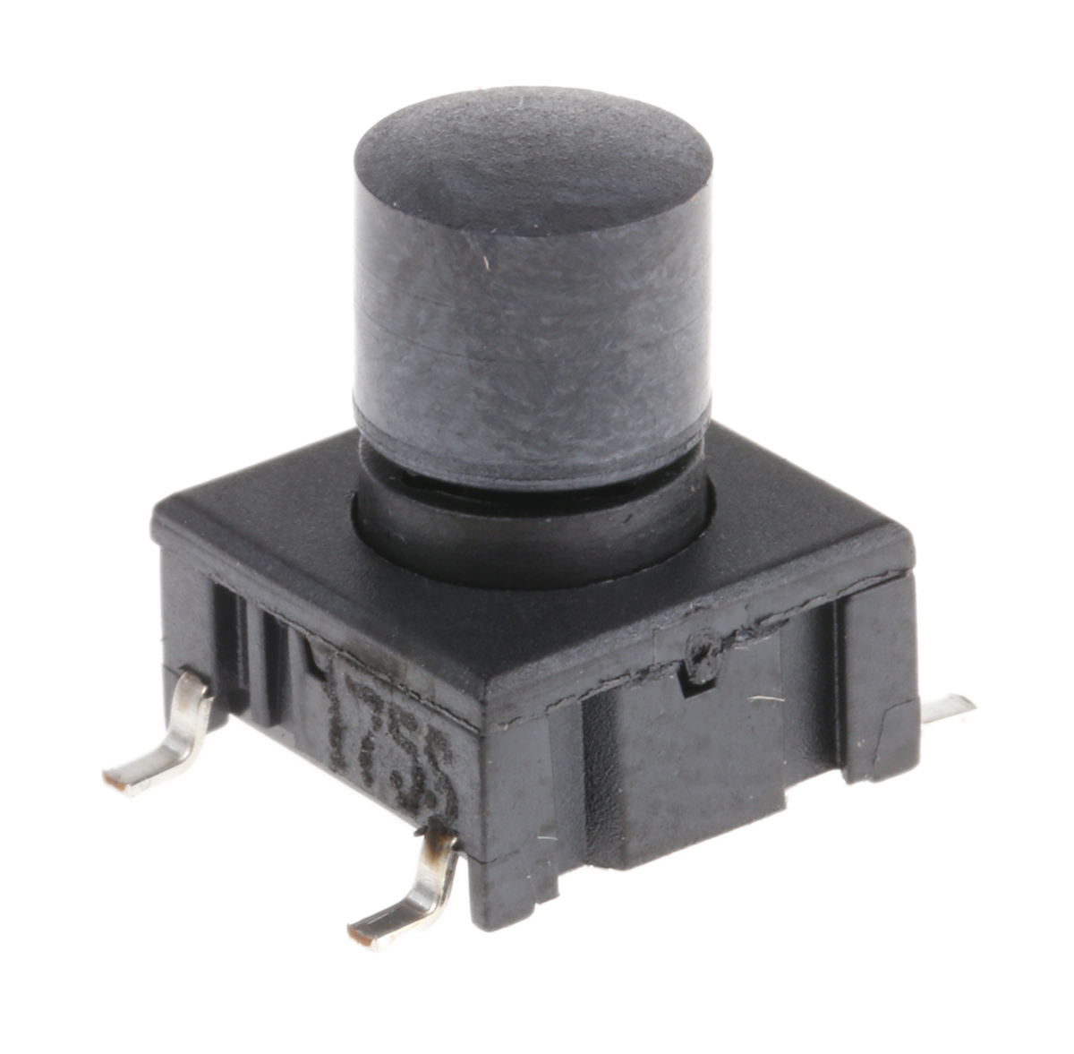 MEC IP67 Black Tactile Switch Button, 6.9 mm, SPST 50 mA 24 V dc, PCB