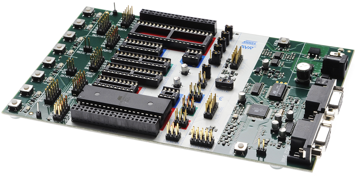 Microchip STK500 Kit for AVR 8-bit Microcontrollers MCU Starter Kit ATSTK500