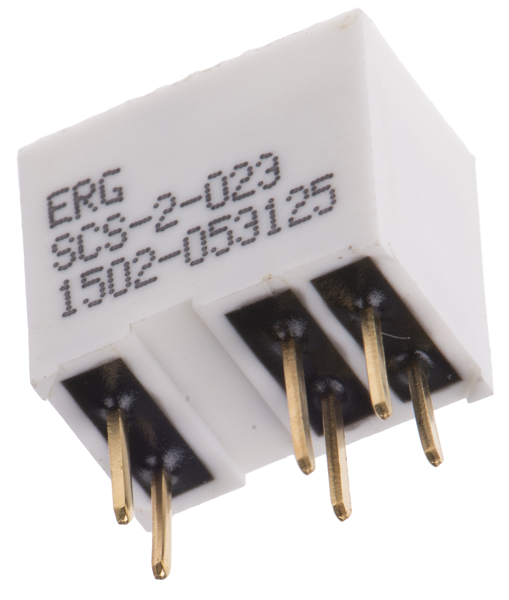 ed57384 ERG 2 Way Through Hole DIP Switch DPDT