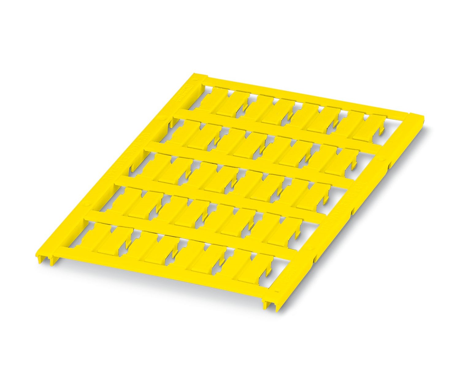 Phoenix Contact UC-WMC Clip On Cable Markers, Yellow, Pre-printed "None", 1.9 → 3.1mm Cable, for BLUEMARK ID,