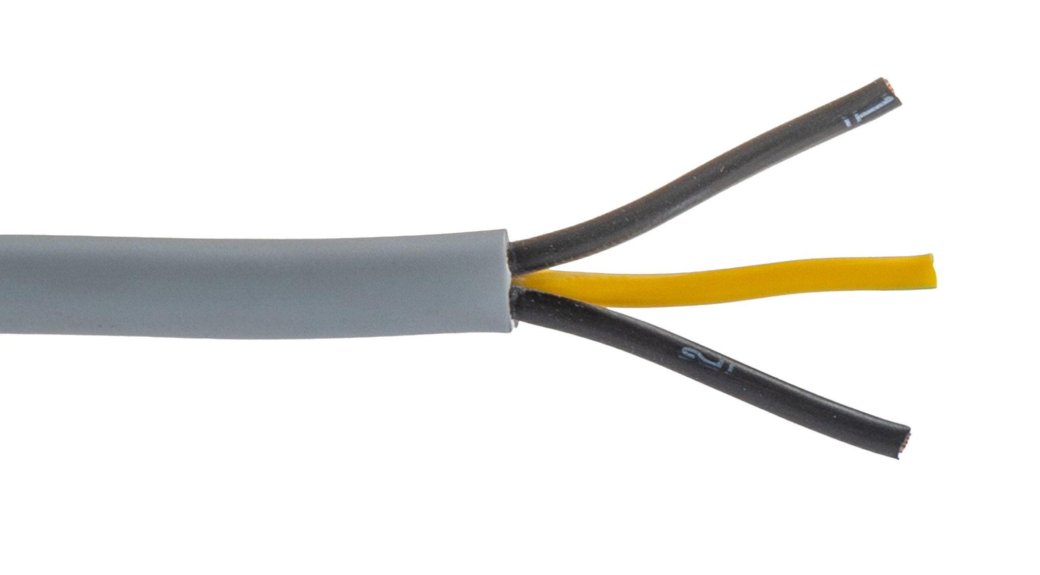 Belden YY Control Cable, 3 Cores 1.5mm², Unscreened, 50 m, Grey Polyvinyl Chloride Sheath