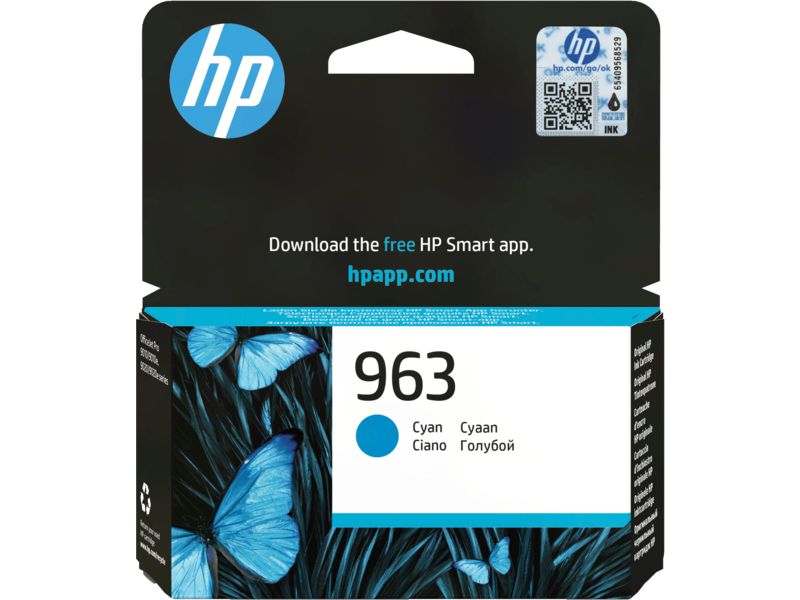 Hewlett Packard 3JA23AE Cyan Ink Cartridge