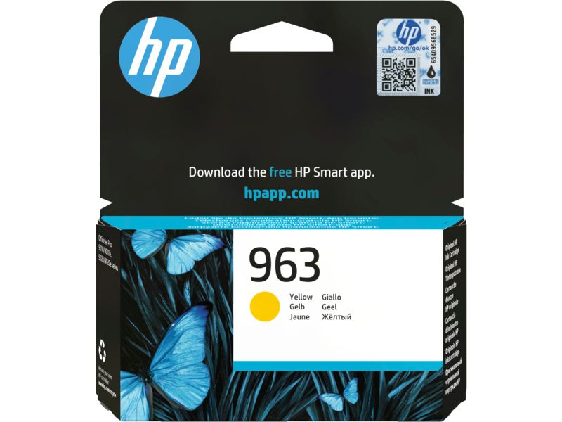 Hewlett Packard 3JA25AE Yellow Ink Cartridge