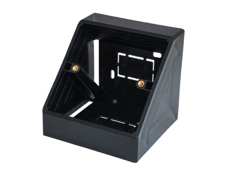 TUK Limited 3LA Black Flame Retardant ABS Back Box, Surface Mount Mount, 1 Gangs 115.85 mm 86.4mm 73 mm