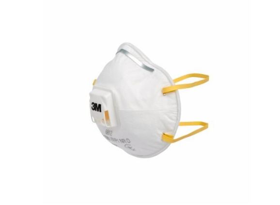 3m-8812 3M 8000 Series Disposable Face Mask for General Purpose Protection Valved, FFP1 10 Per Pack per Package
