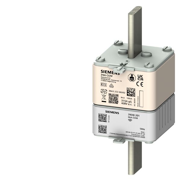 Siemens 160 A Solid Link for LV HRC Fuses