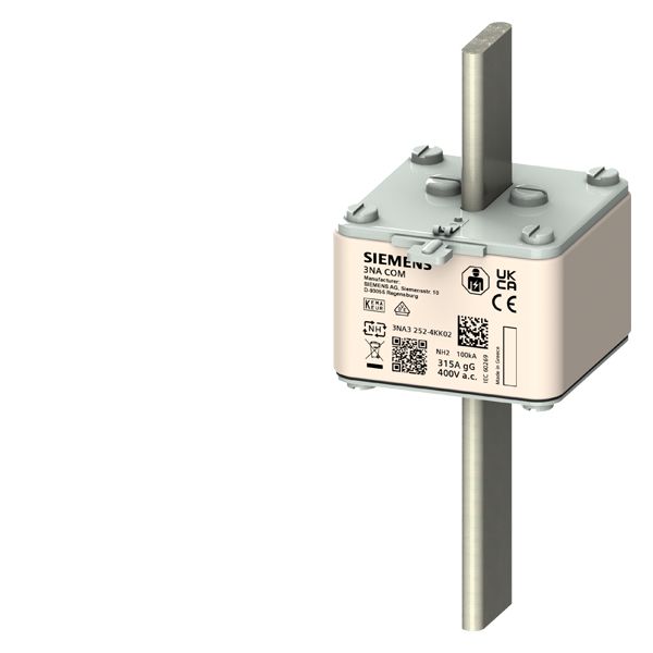 Siemens 160 A Solid Link for LV HRC Fuses